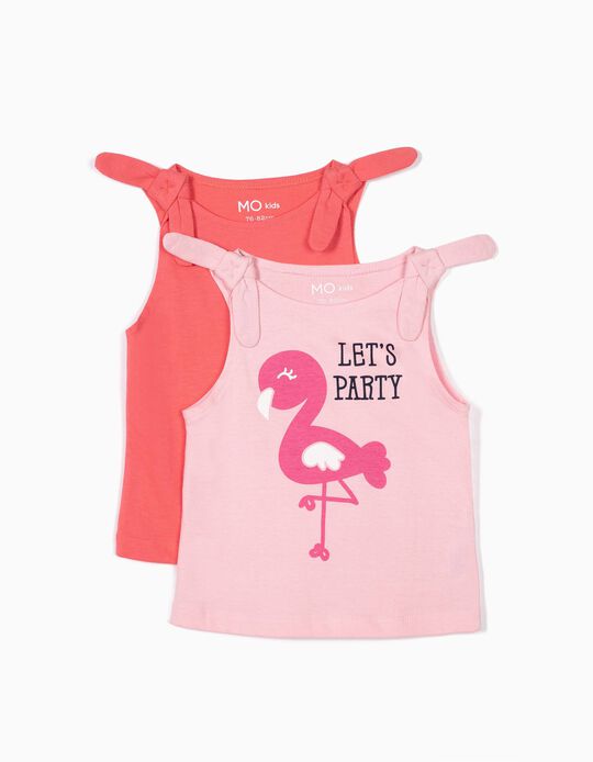 Conjunto de T-shirts Sem Manga