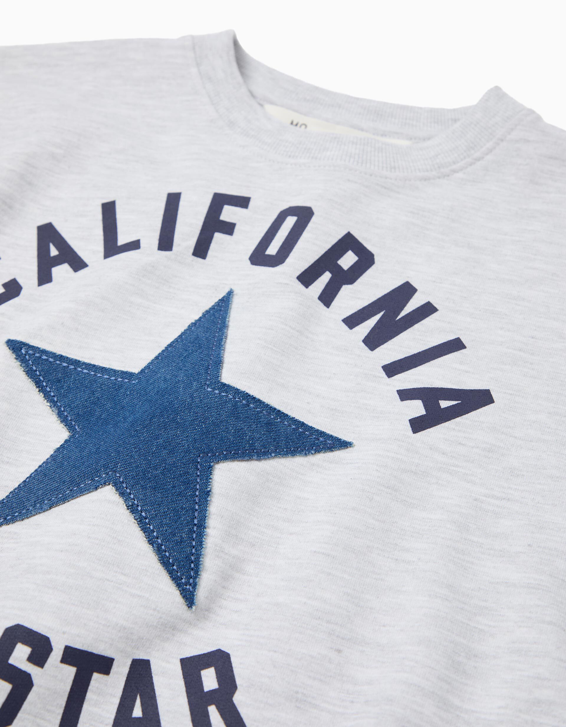 Comprar Online Sweatshirt, Menina, Cinzento Claro