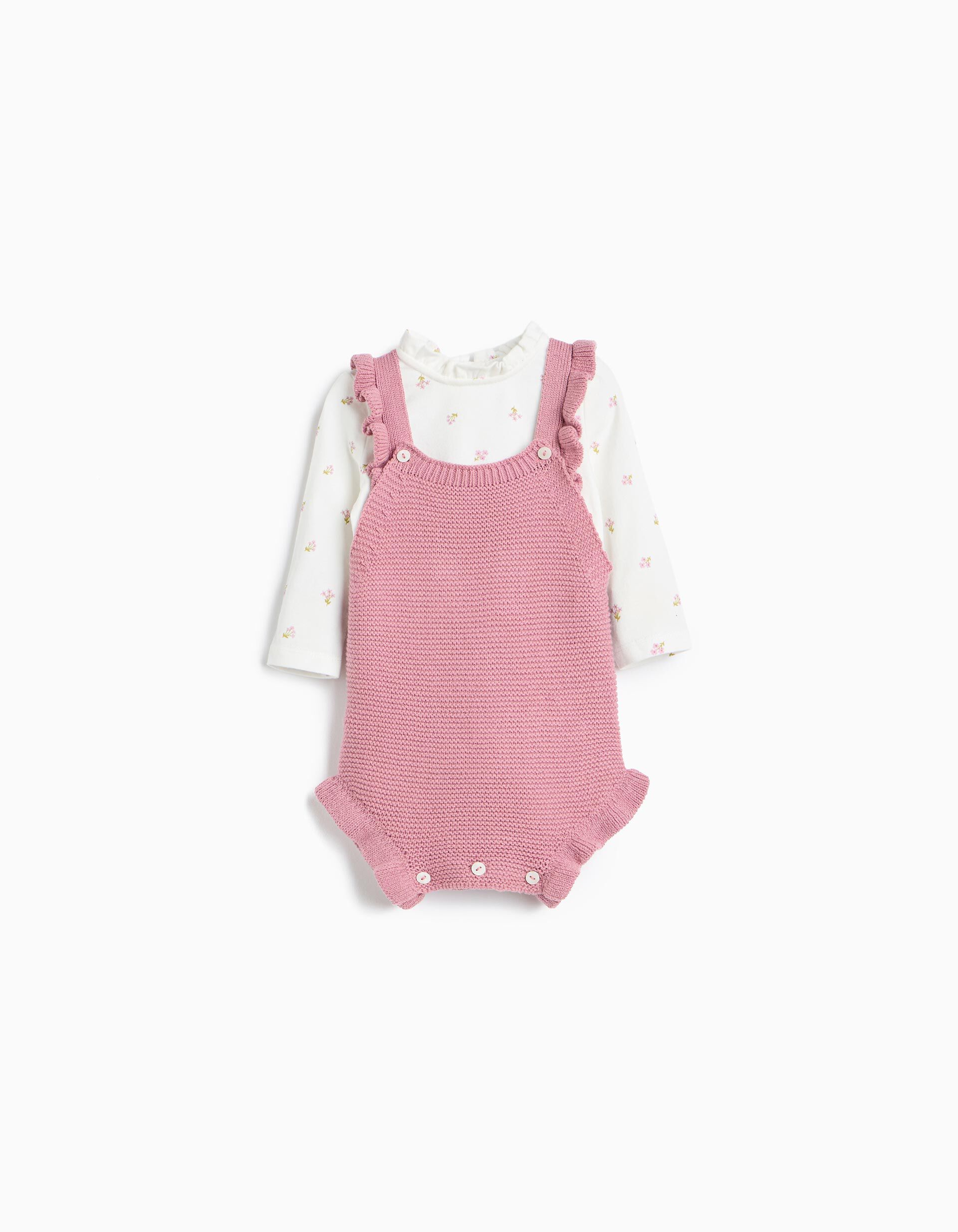 Comprar Online Conjunto Body E Fofo, Rec&eacute;m-Nascido, Rosa