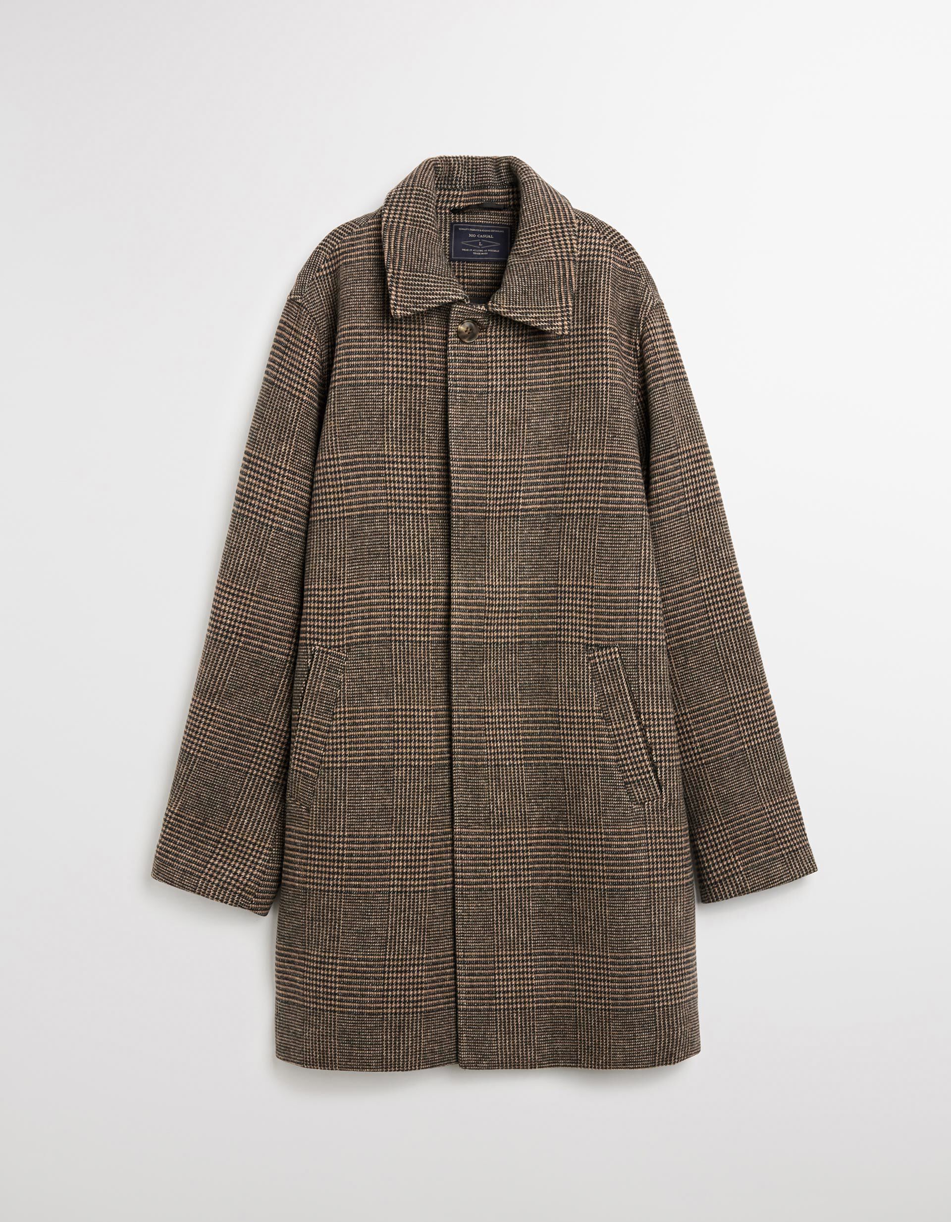 Comprar Online Sobretudo, Homem, Castanho Escuro