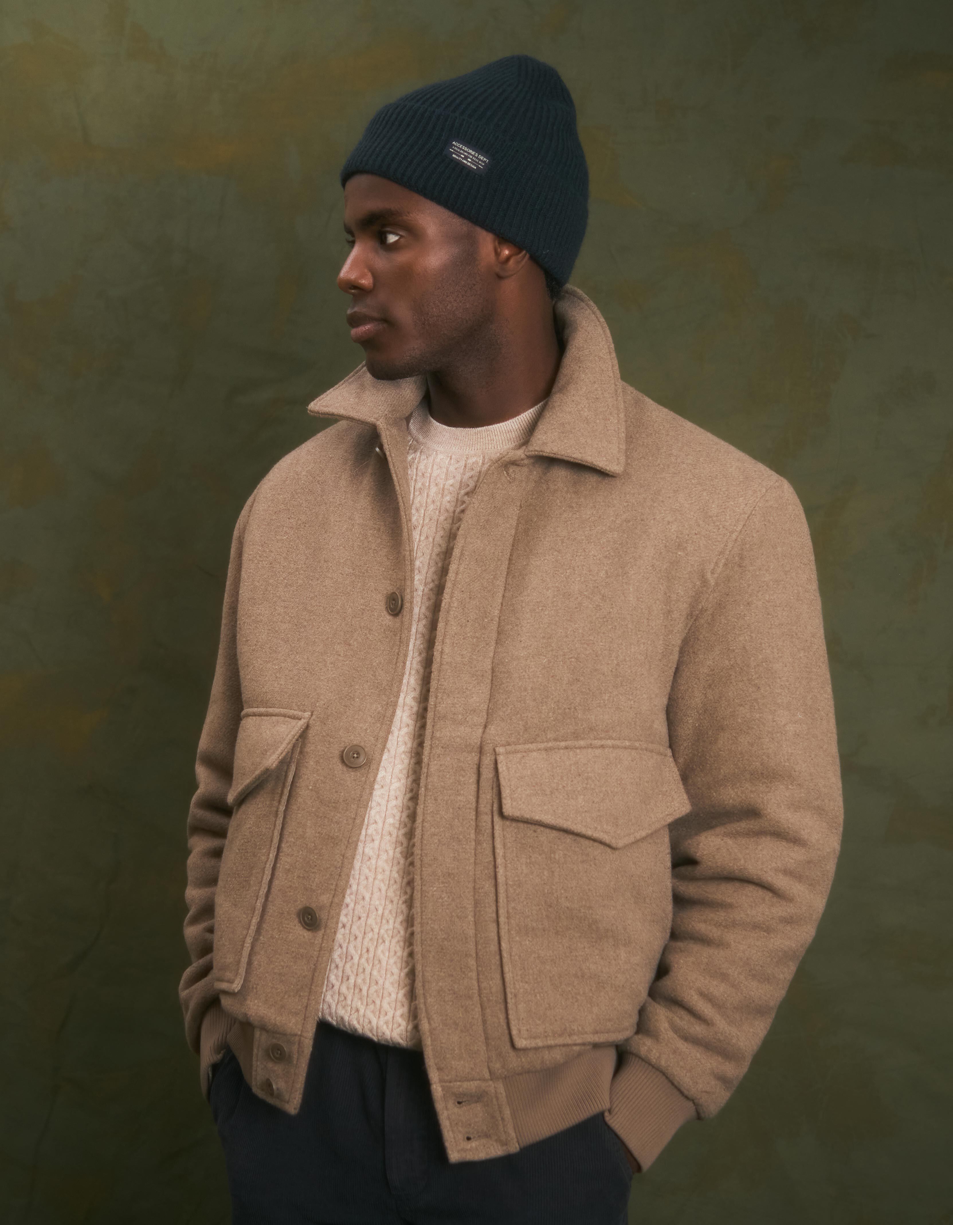 Comprar Online Casaco Bomber, Homem, Bege