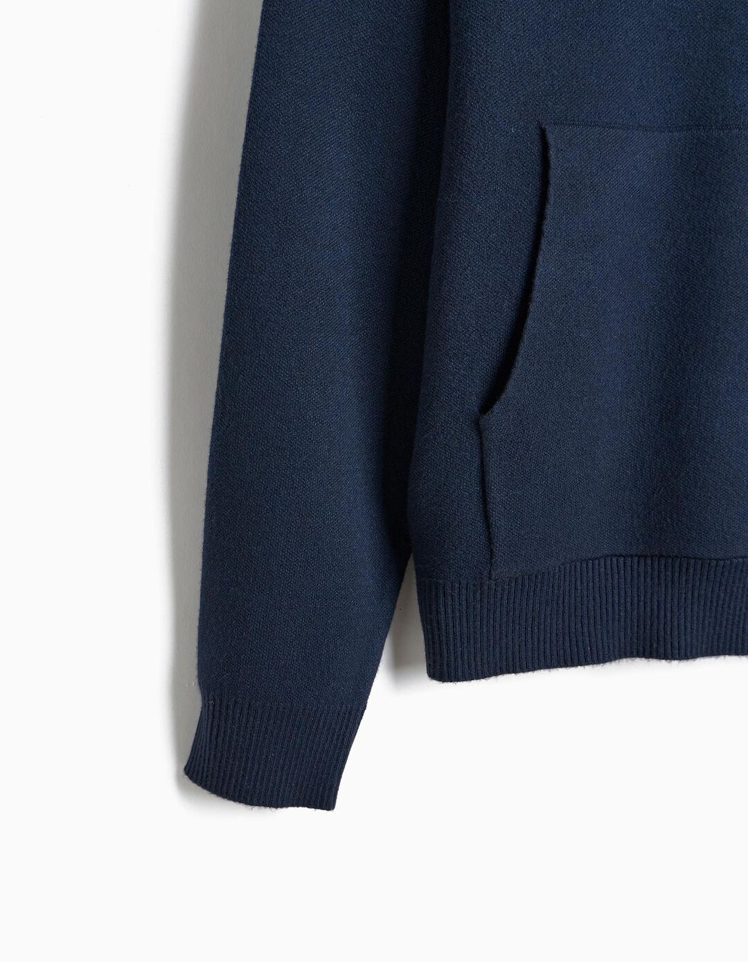 Sweater Com Capuz, Menino, Azul Escuro