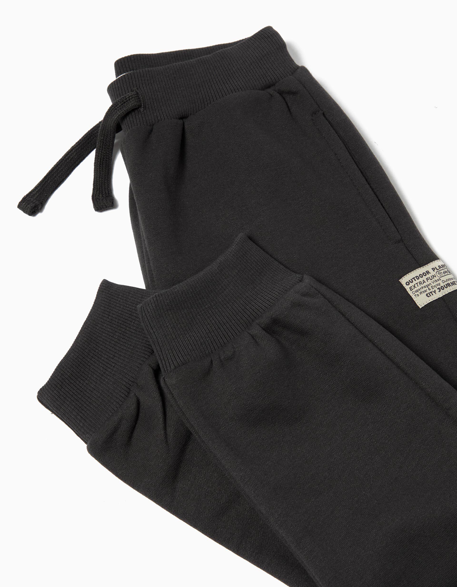 Comprar Online Cal&ccedil;as Jogging, Menino, Cinzento Escuro