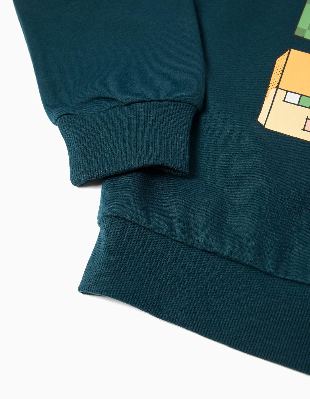 Sweatshirt 'Minecraft', Menino, Azul