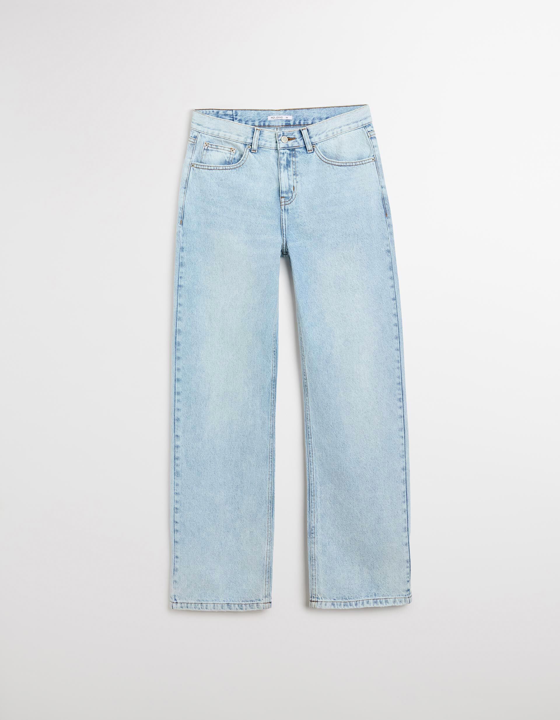 Comprar Online Cal&ccedil;as de Ganga Wide Leg, Mulher, Azul Claro 