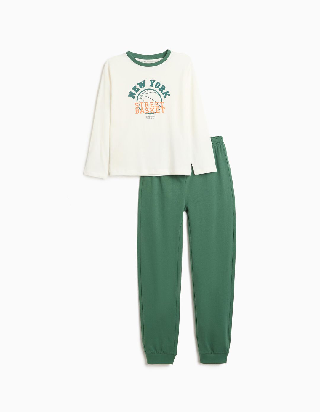 Pijama Jersey, Menino, Branco