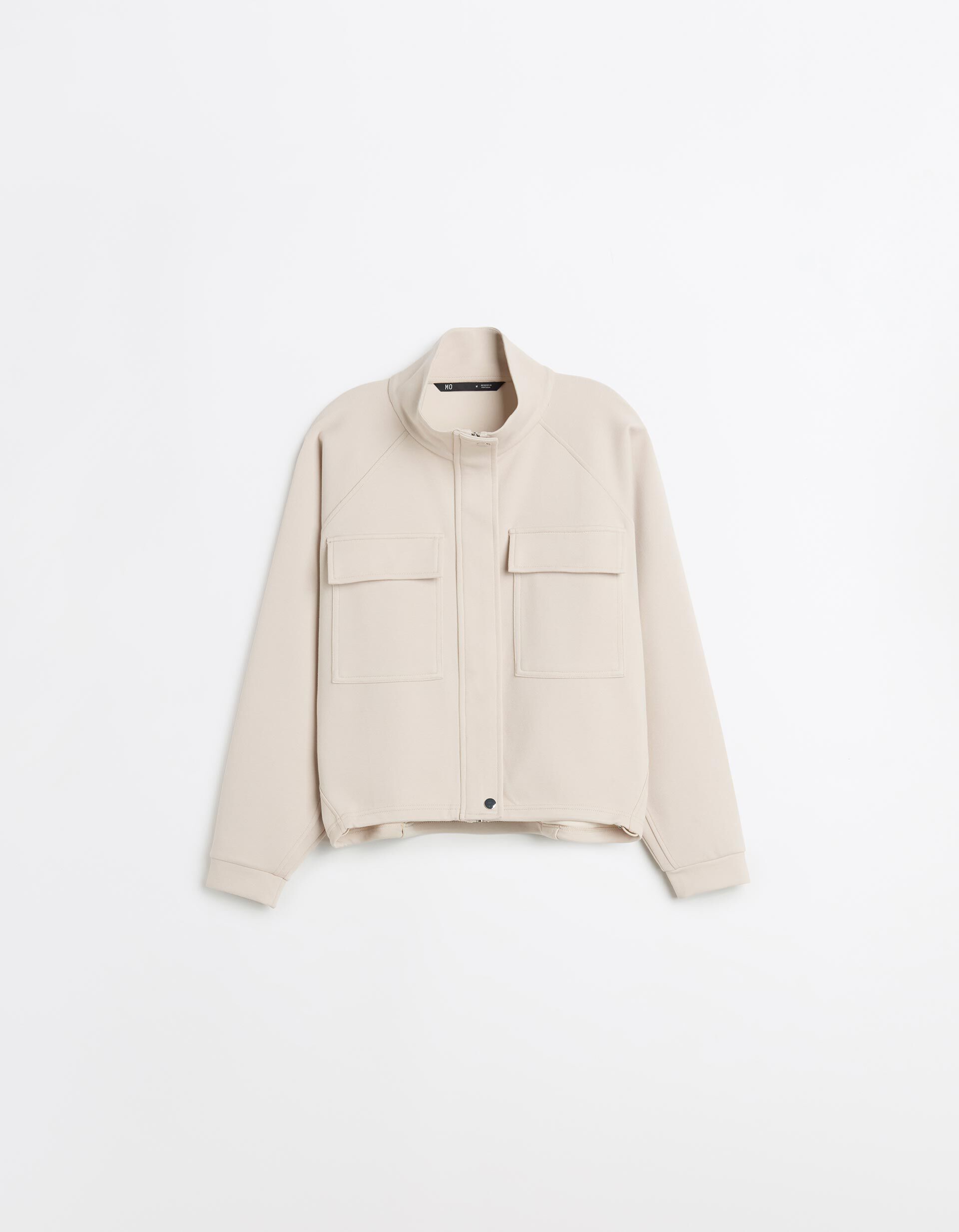 Comprar Online Casaco Piquet, Mulher, Bege