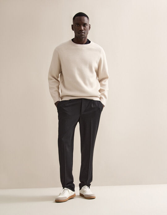 Comprar Online Cal&ccedil;as Jersey, Homem, Cinzento Escuro