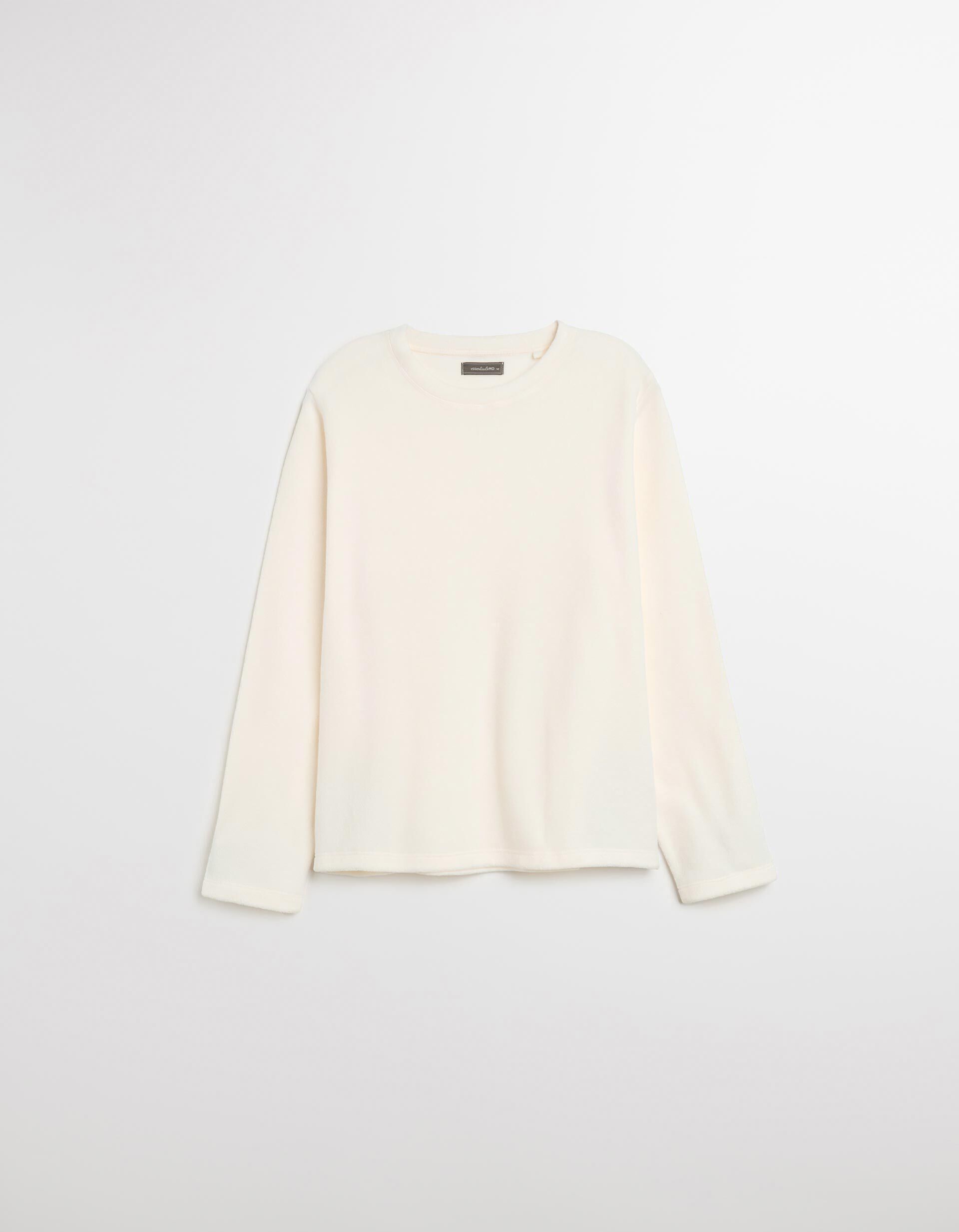 Comprar Online Camisola Polar, Mulher, Bege Claro