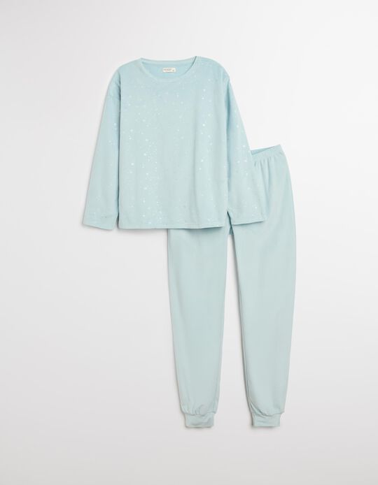 Comprar Online Pijama Veludo, Mulher, Azul Claro 