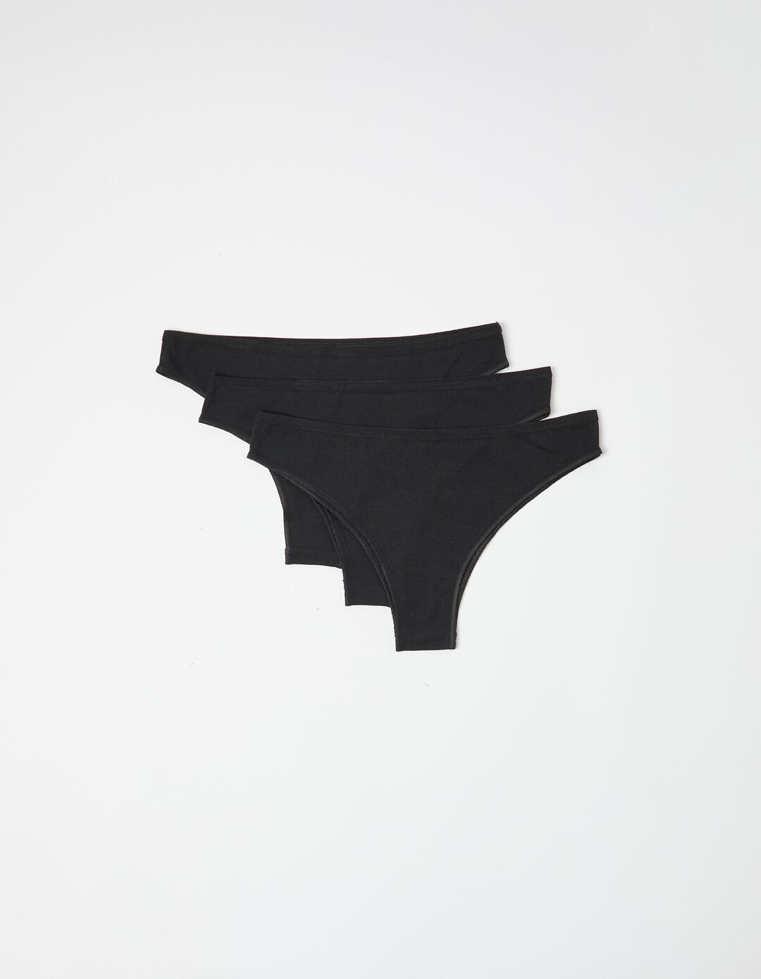 Pack 3 Cuecas, Mulher, Preto