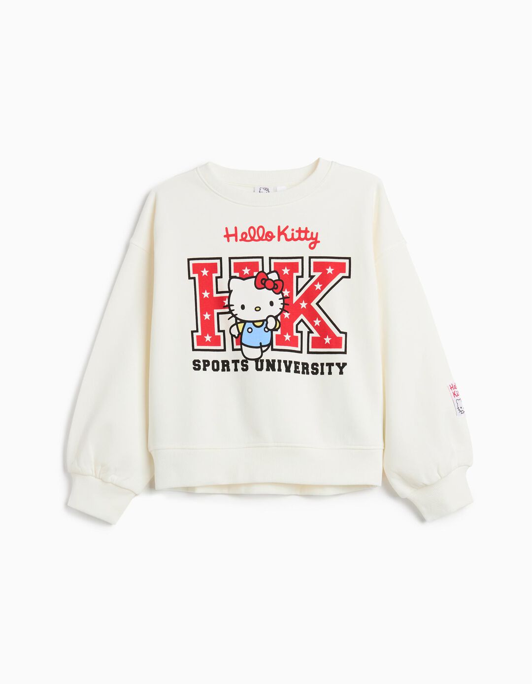 Sweatshirt 'Hello Kitty', Menina, Branco