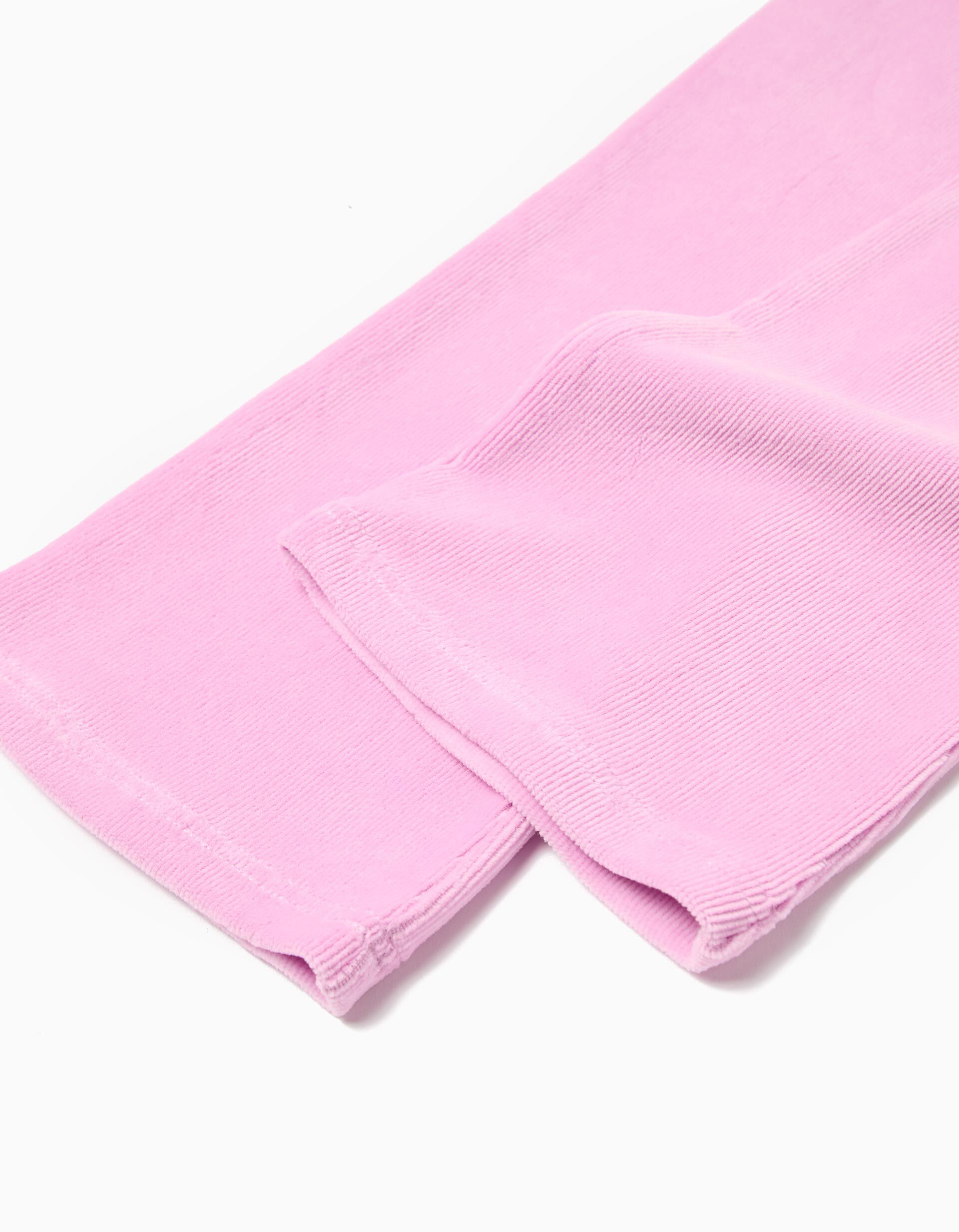 Comprar Online Leggings Flare, Menina, Rosa Claro