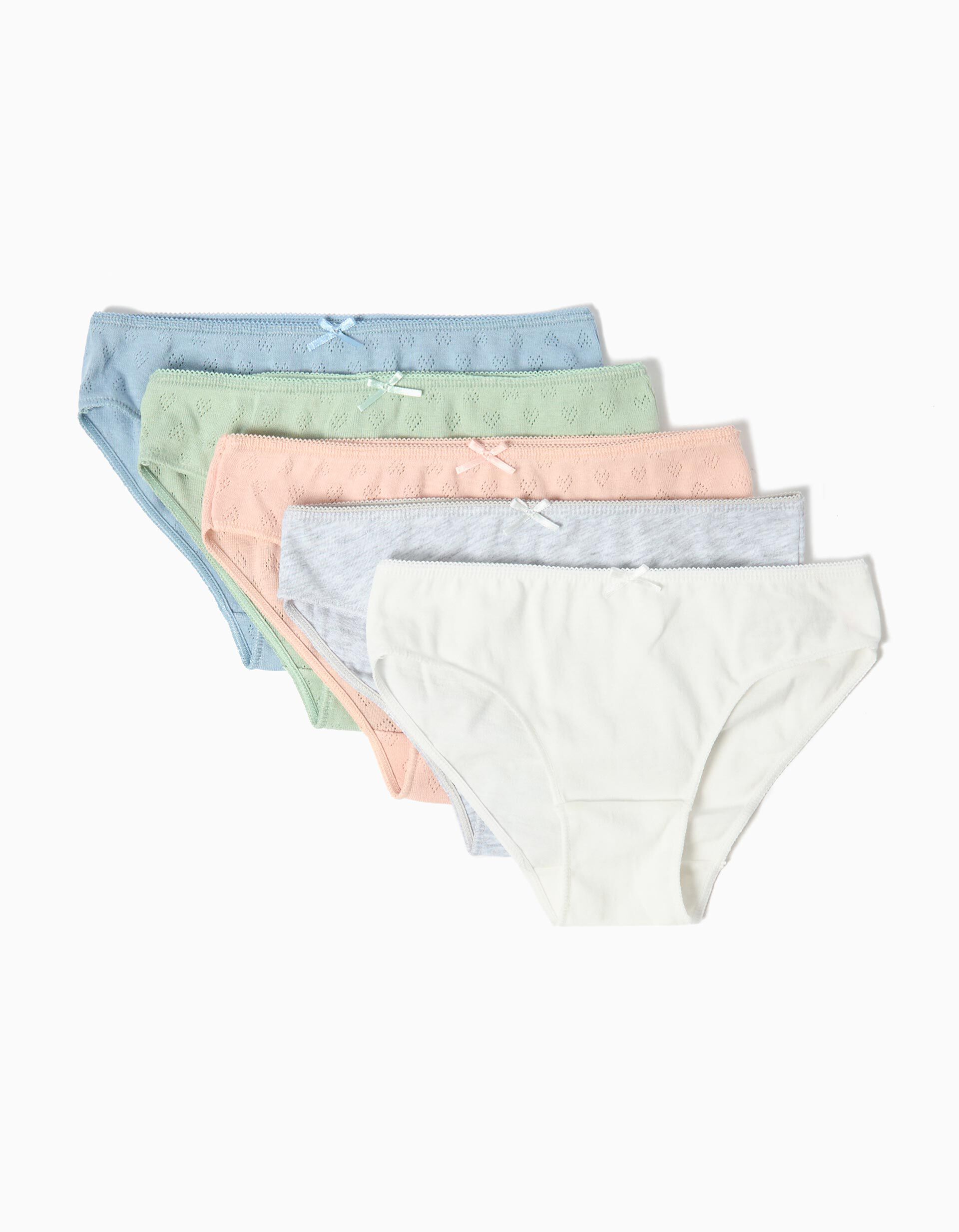 Comprar Online Pack 5 Cuecas, Menina, Multicor