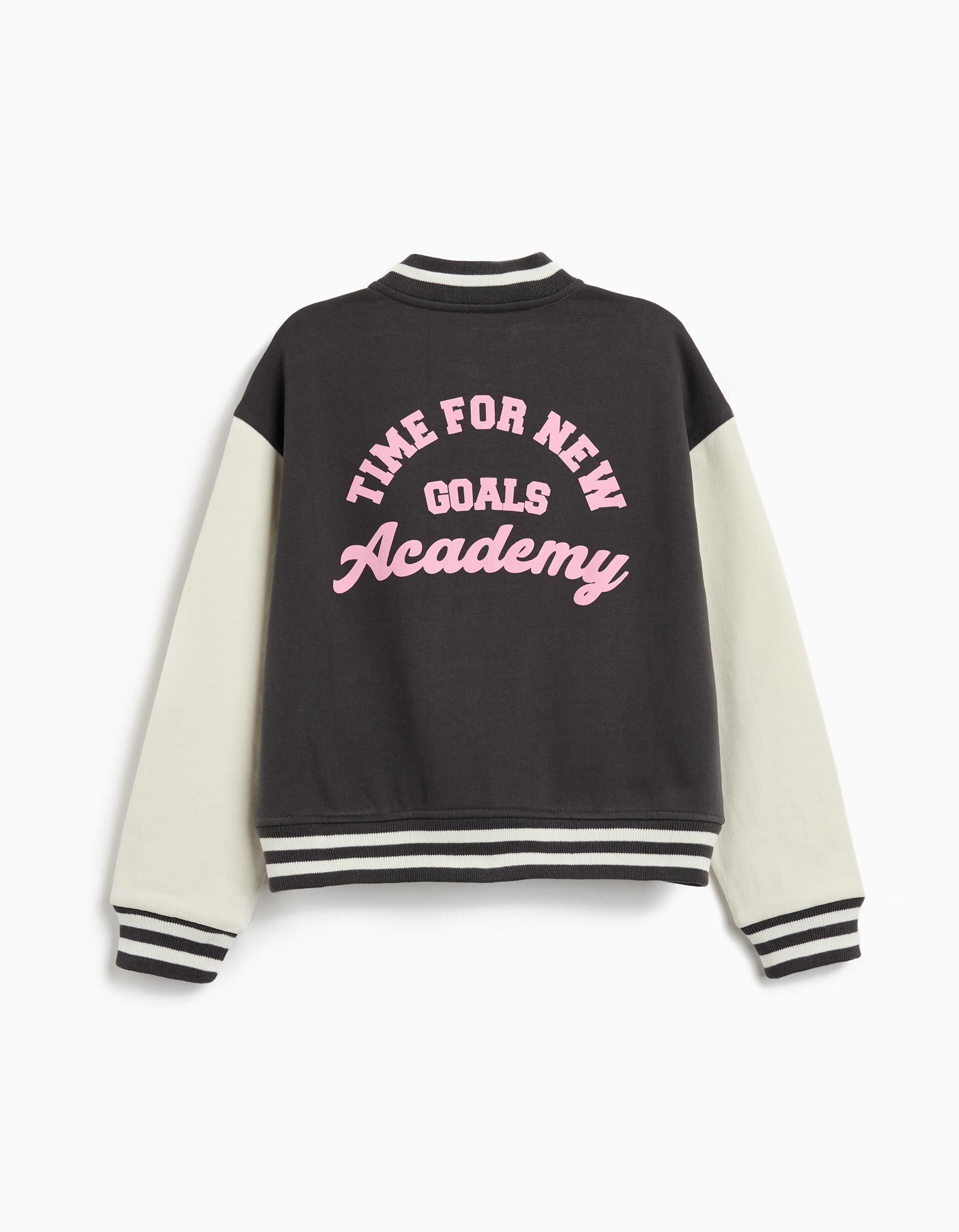 Comprar Online Casaco Bomber, Menina, Cinzento Escuro 