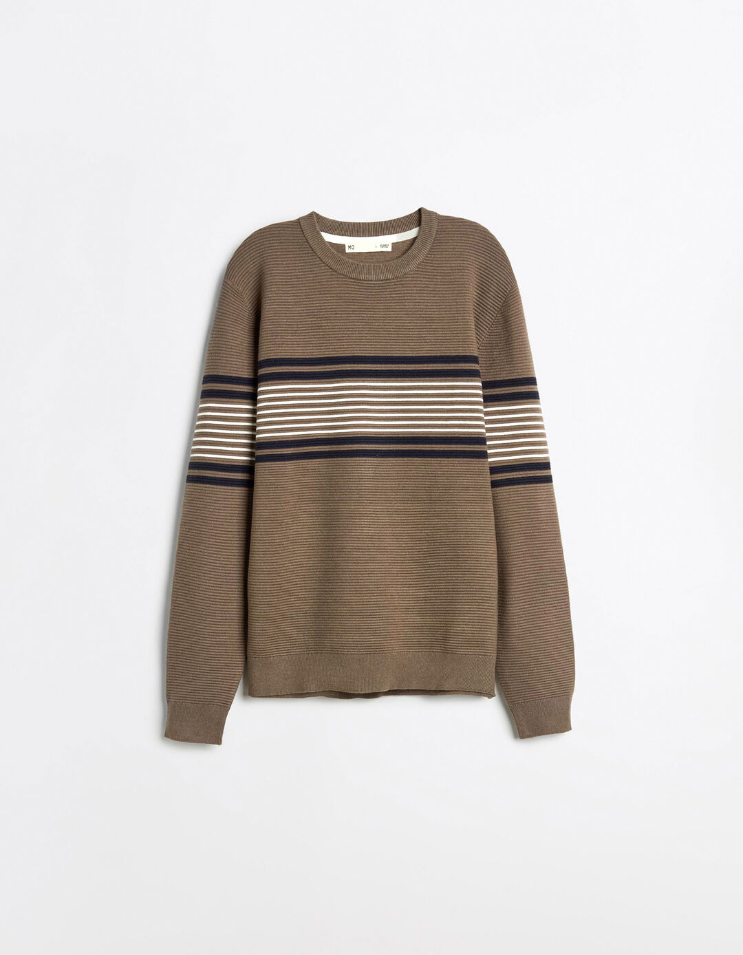 Camisola de Malha, Homem, Castanho