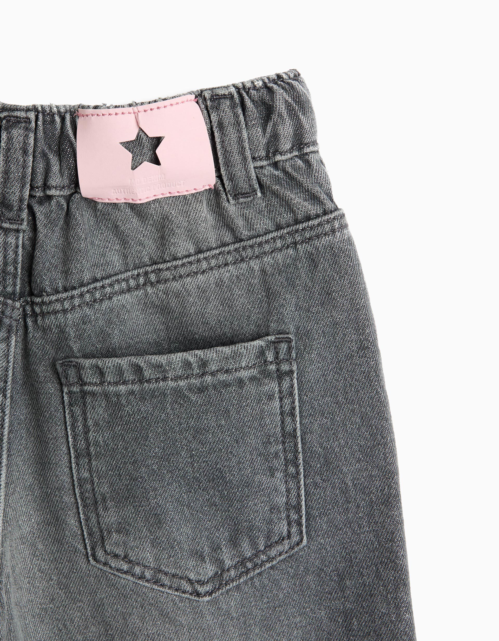Comprar Online Cal&ccedil;as Wide Leg, Menina, Cinzento