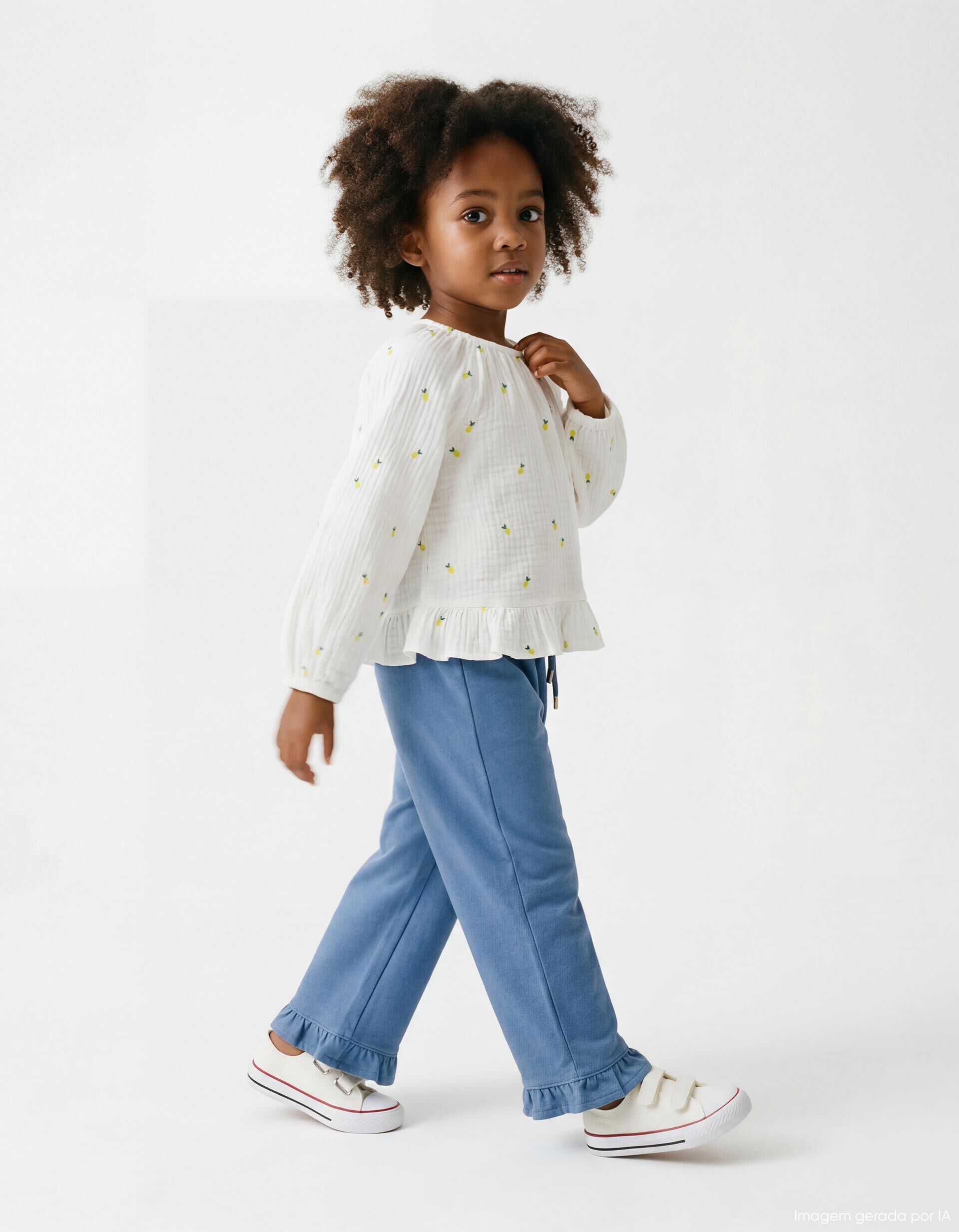 Comprar Online Cal&ccedil;as, Menina, Azul