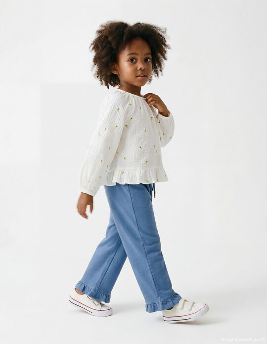 Comprar Online Cal&ccedil;as, Menina, Azul