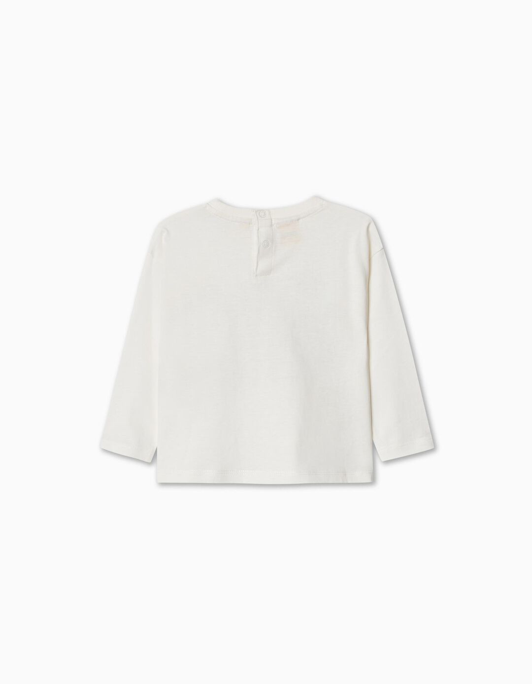 'Snoopy' Long Sleeve T-shirt, White
