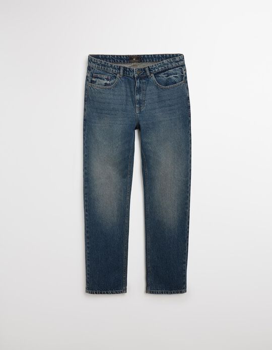 Comprar Online Calças de Ganga 'Relaxed Fit', Homem, Azul Escuro