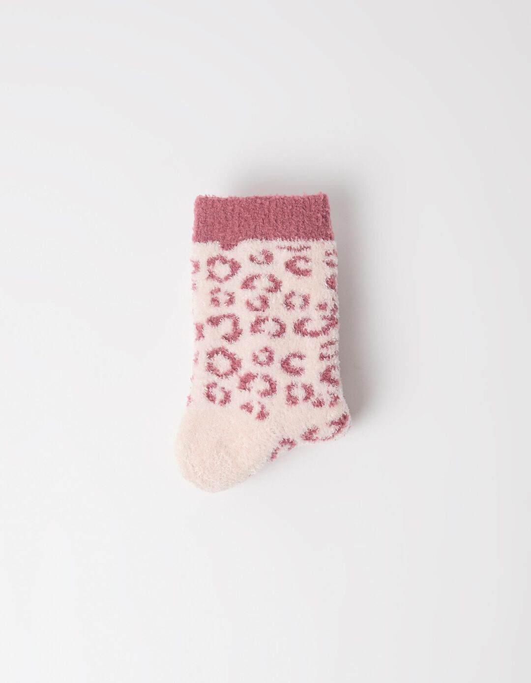 Par De Meias Animal Print, Mulher, Rosa