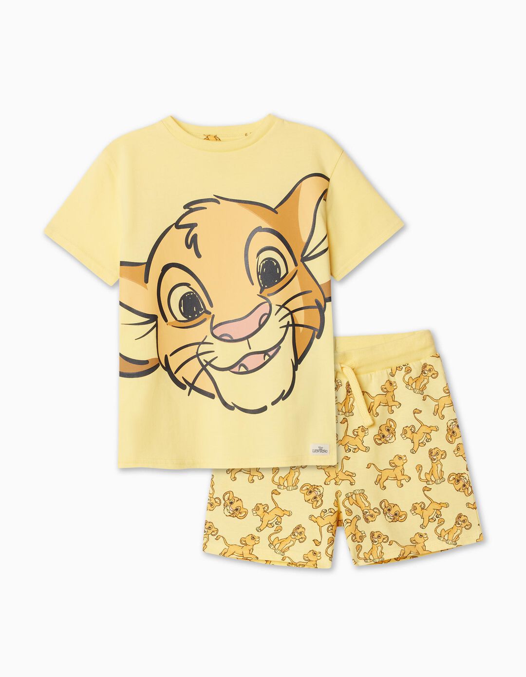 Pijama 'Disney', Menino, Amarelo Claro