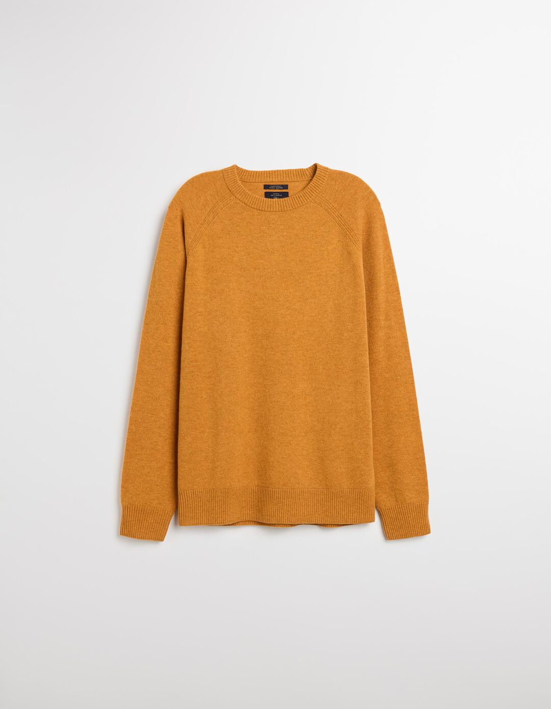 Camisola de Malha, Homem, Amarelo Escuro