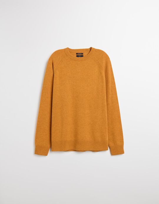 Comprar Online Camisola de Malha, Homem, Amarelo Escuro