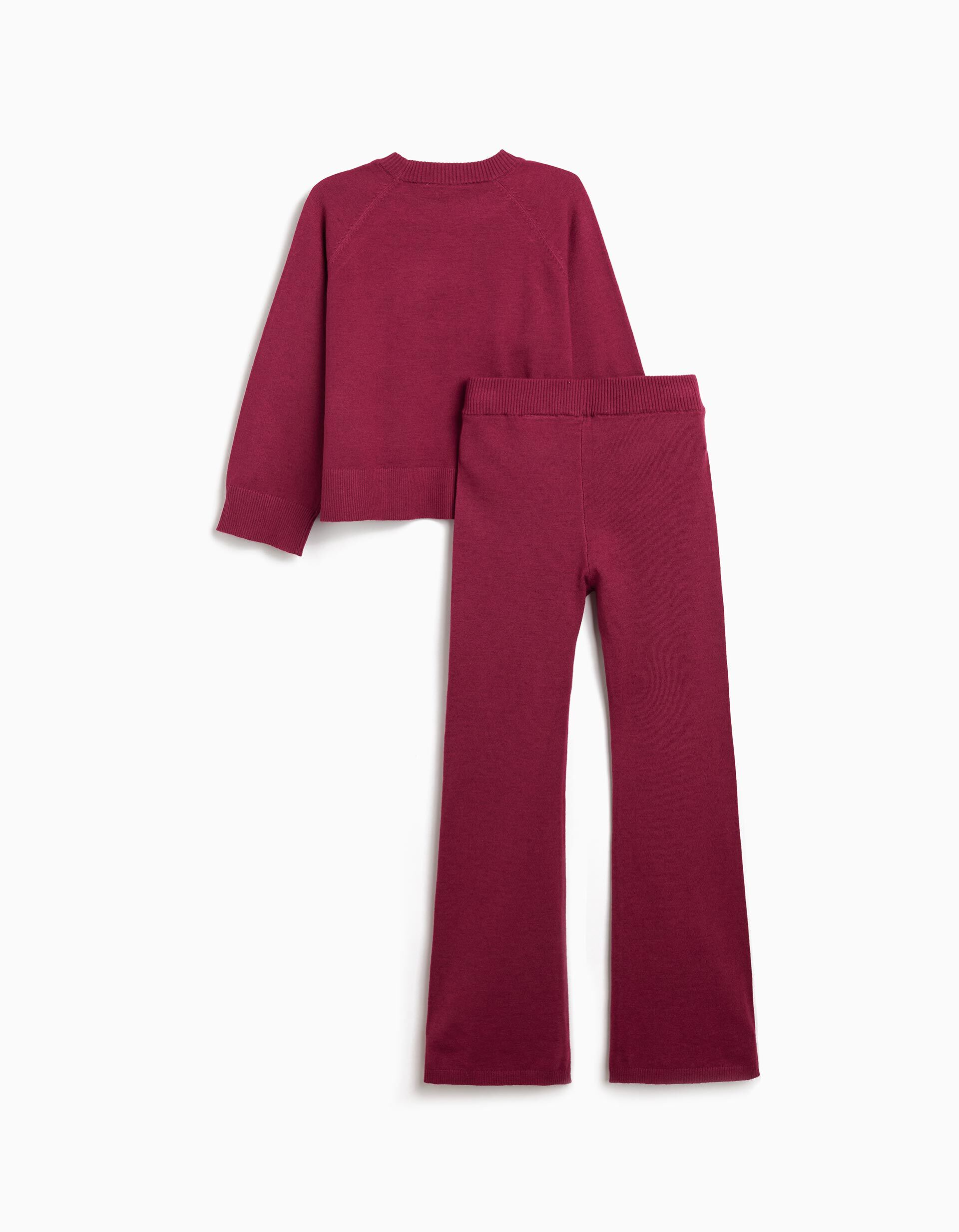 Comprar Online Conjunto de Malha, Menina, Vermelho Escuro