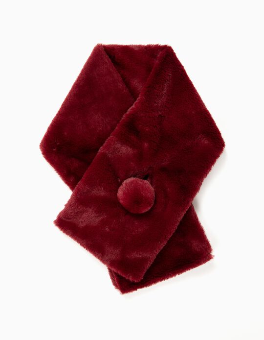 Cachecol em p&ecirc;lo sint&eacute;tico