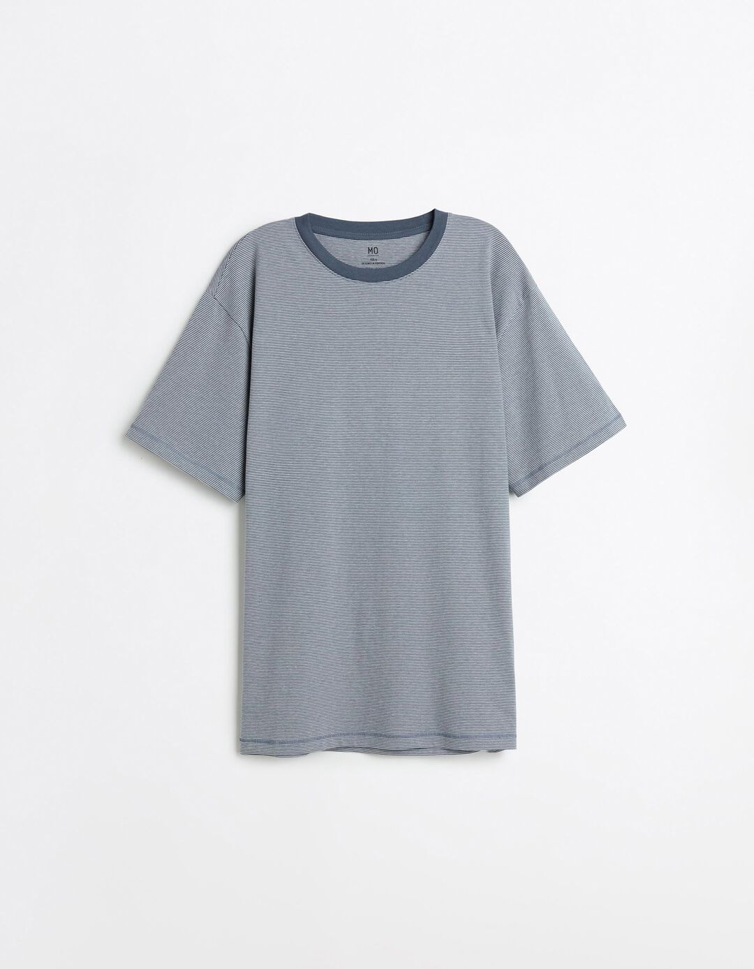 T-shirt Riscas, Homem, Azul Escuro