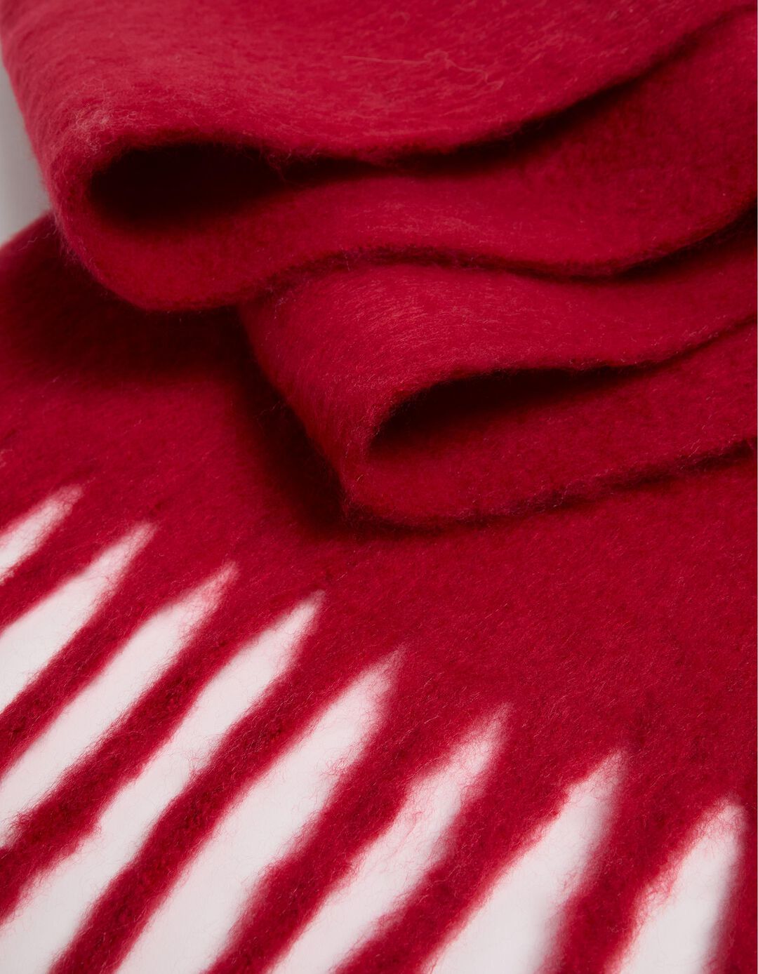 Cachecol Comprido Liso, Mulher, Vermelho
