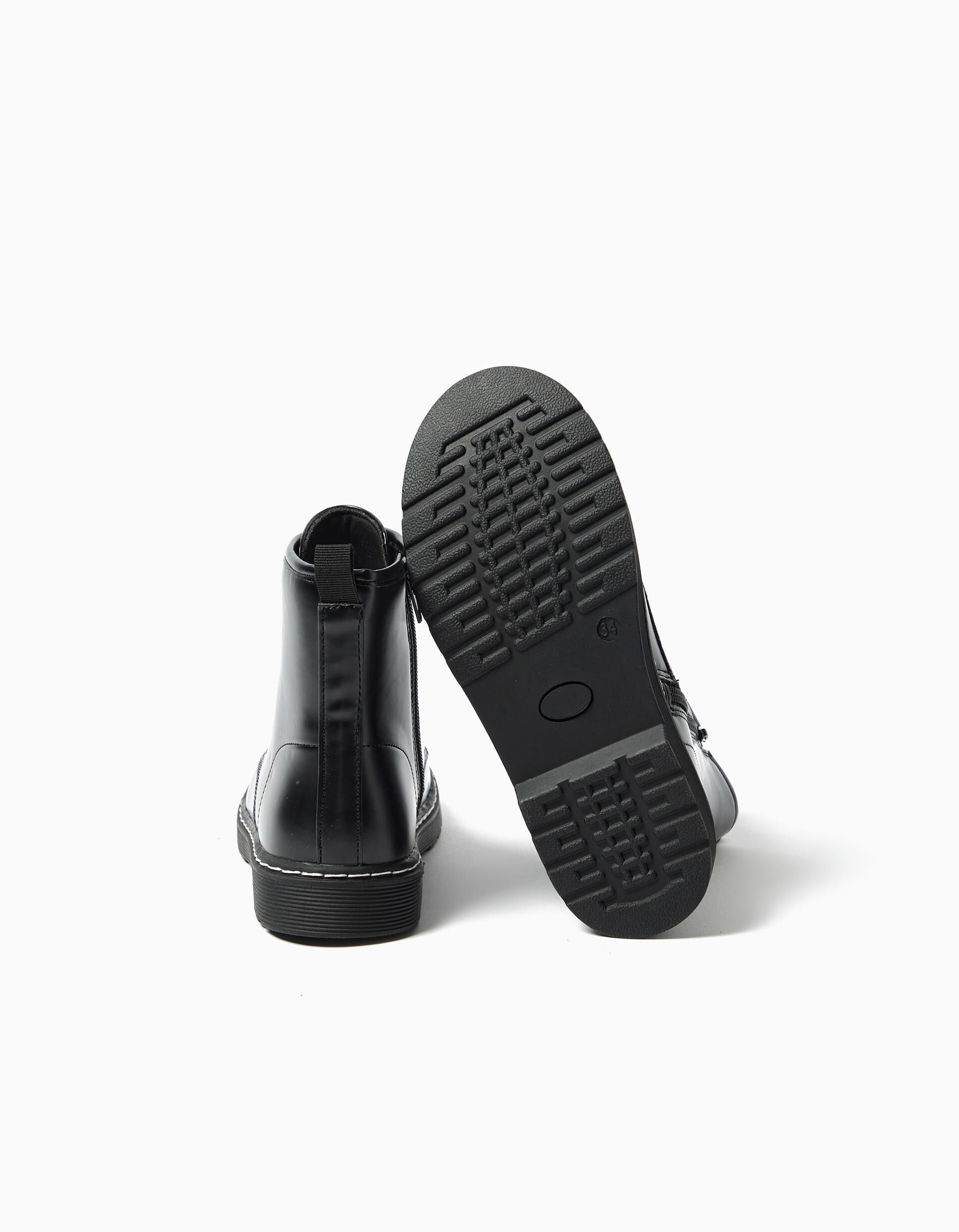 Comprar Online Botas Estilo Militar, Menina, Preto