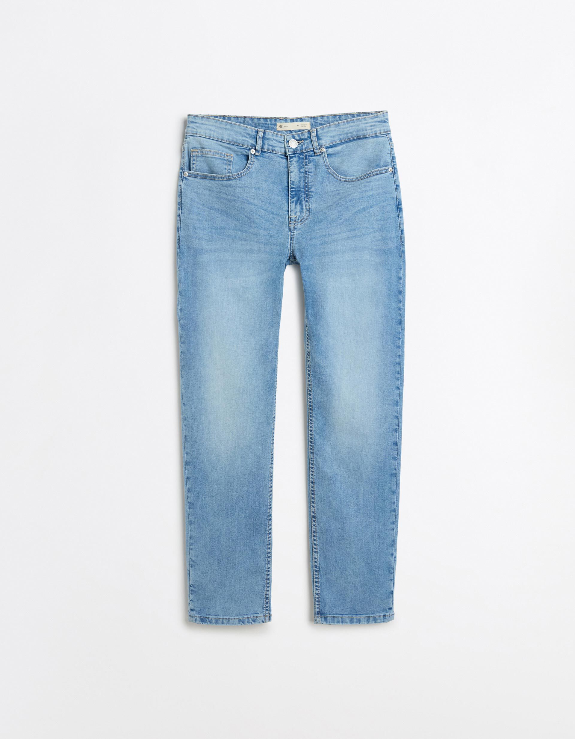 Comprar Online Cal&ccedil;as de Ganga 'Tapered Fit', Homem, Azul Claro