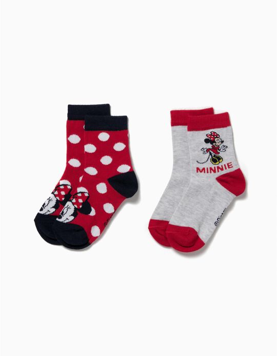 Pack of 2 Pairs of Socks, Minnie