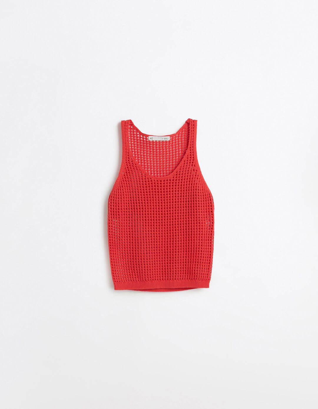 Top de Malha Crochet, Mulher, Rosa Escuro