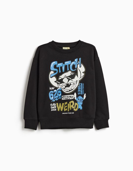 Comprar Online Sweatshirt de Felpa 'Stitch' ©Disney, Menino, Preto