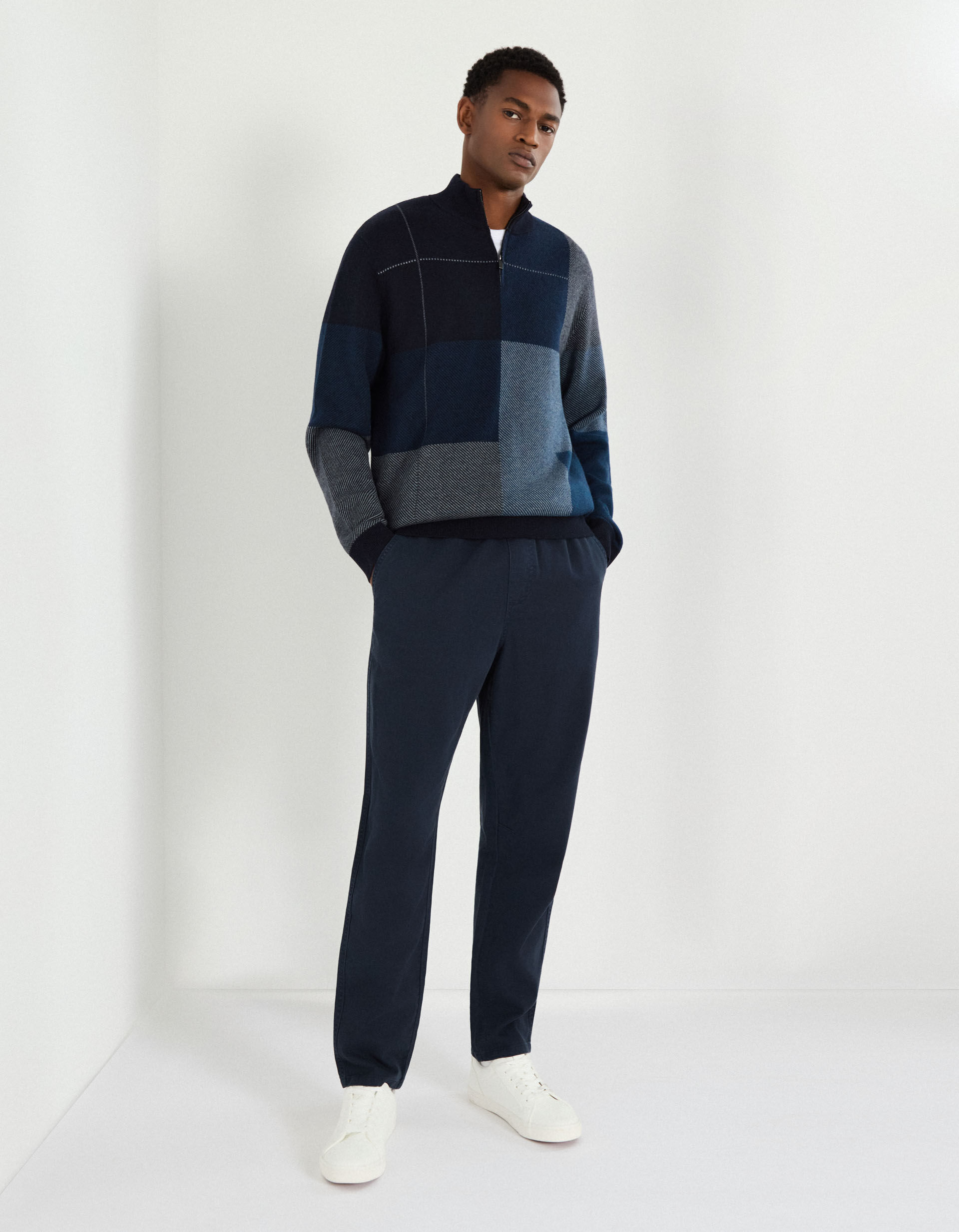 Comprar Online Cal&ccedil;as 'Relaxed Fit', Homem, Castanho