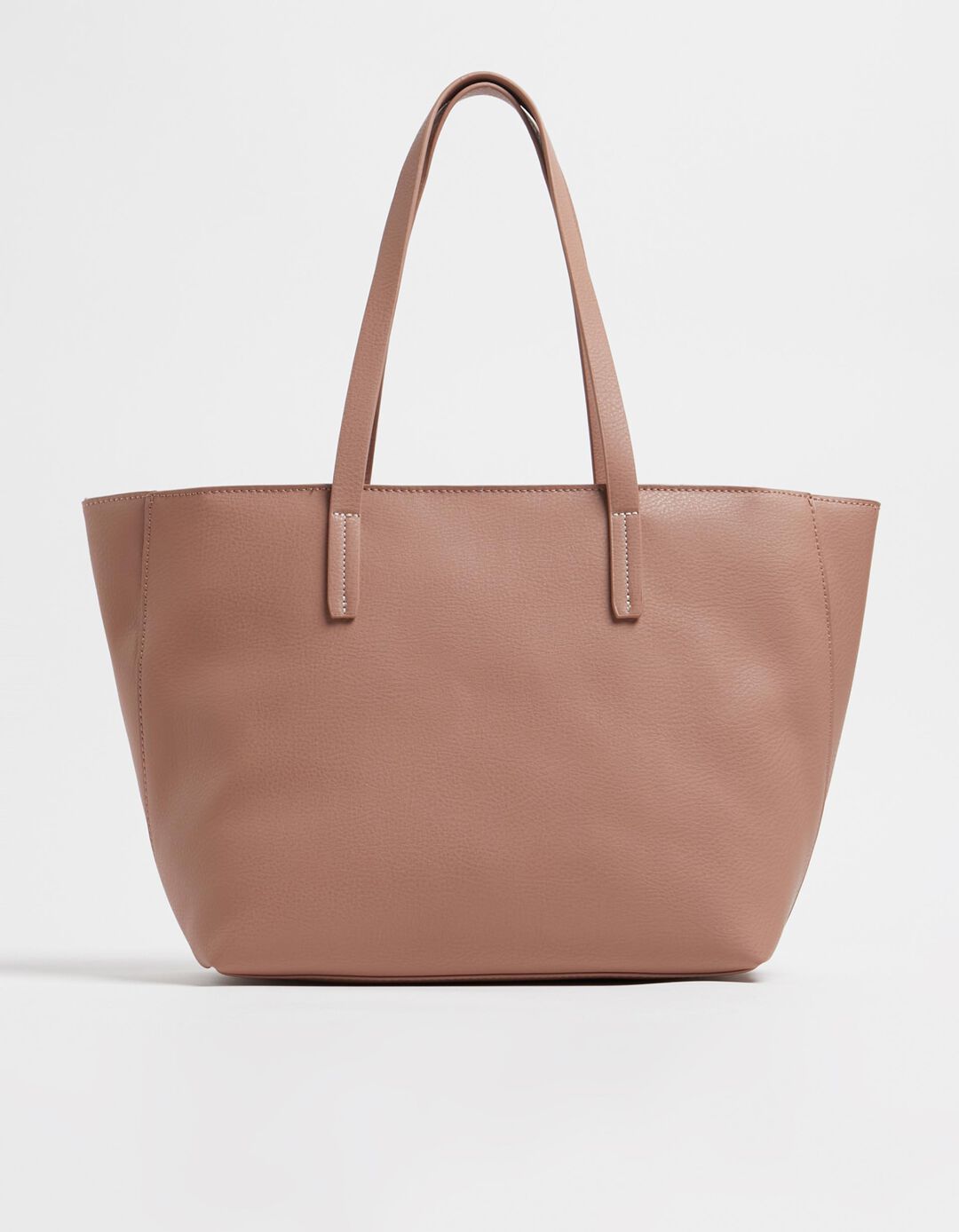 Texture Shopper Bag, Woman, Pink