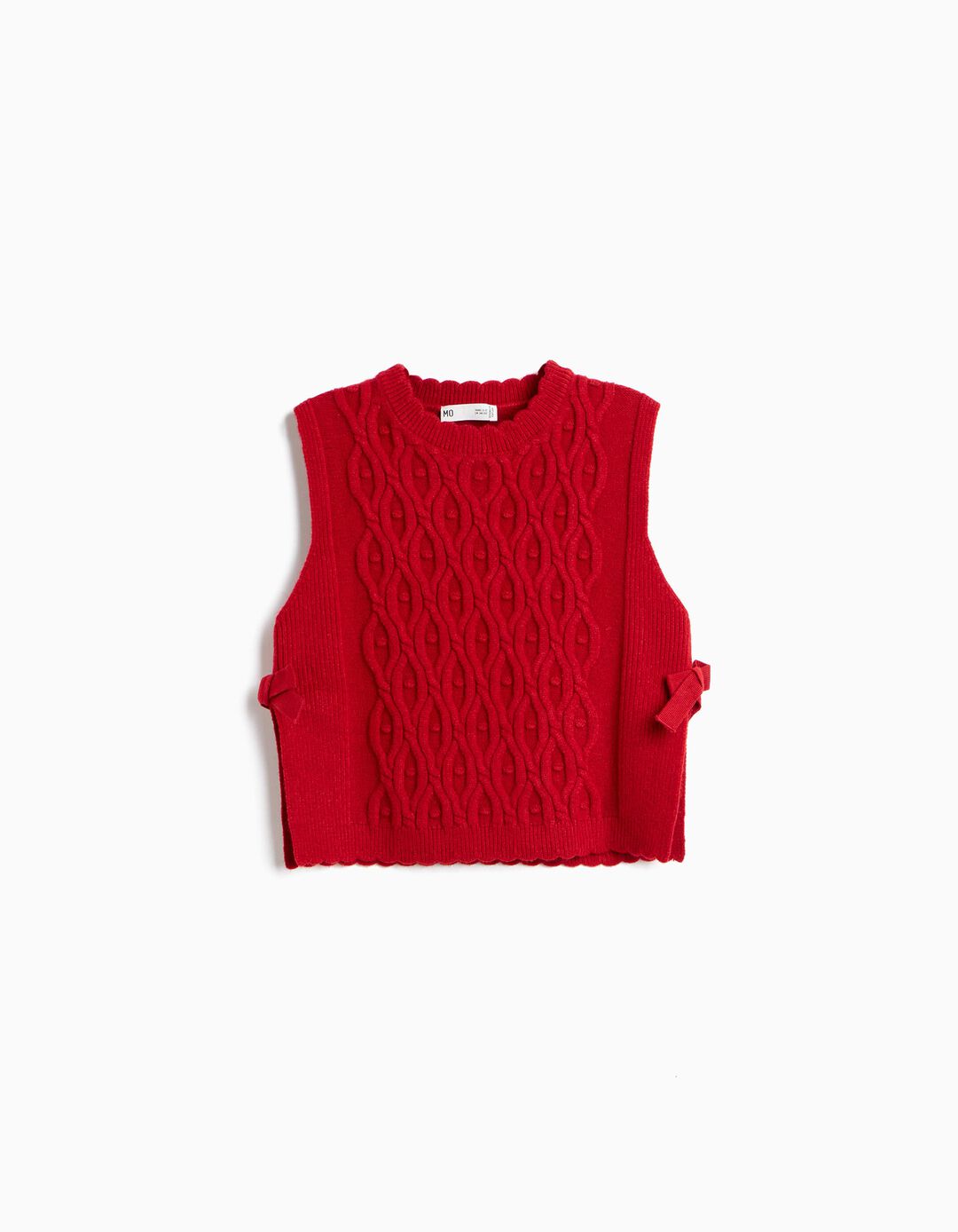 Colete De Malha, Menina, Vermelho