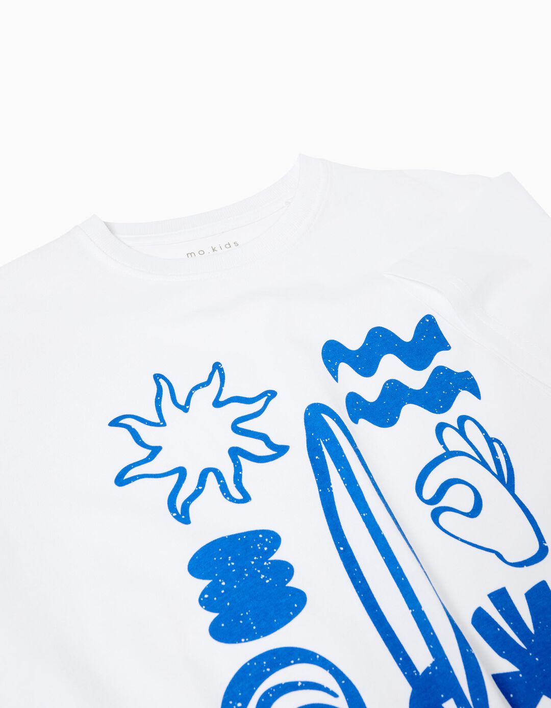 T-shirt Estampado, Menino, Branco