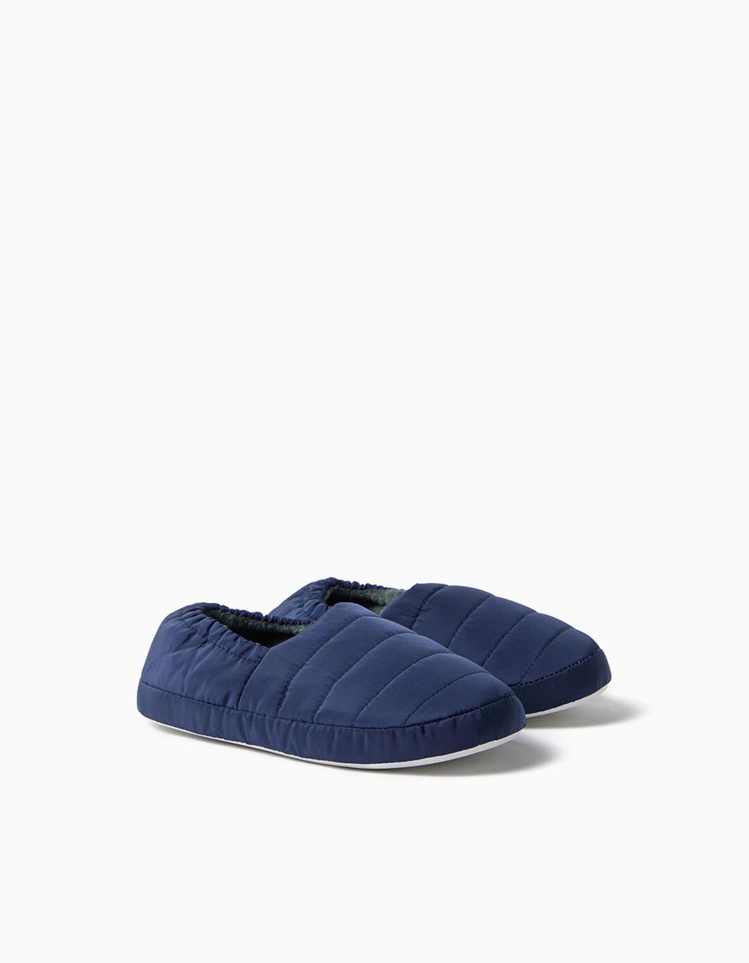 Pantufas Acolchoadas, Menino, Azul