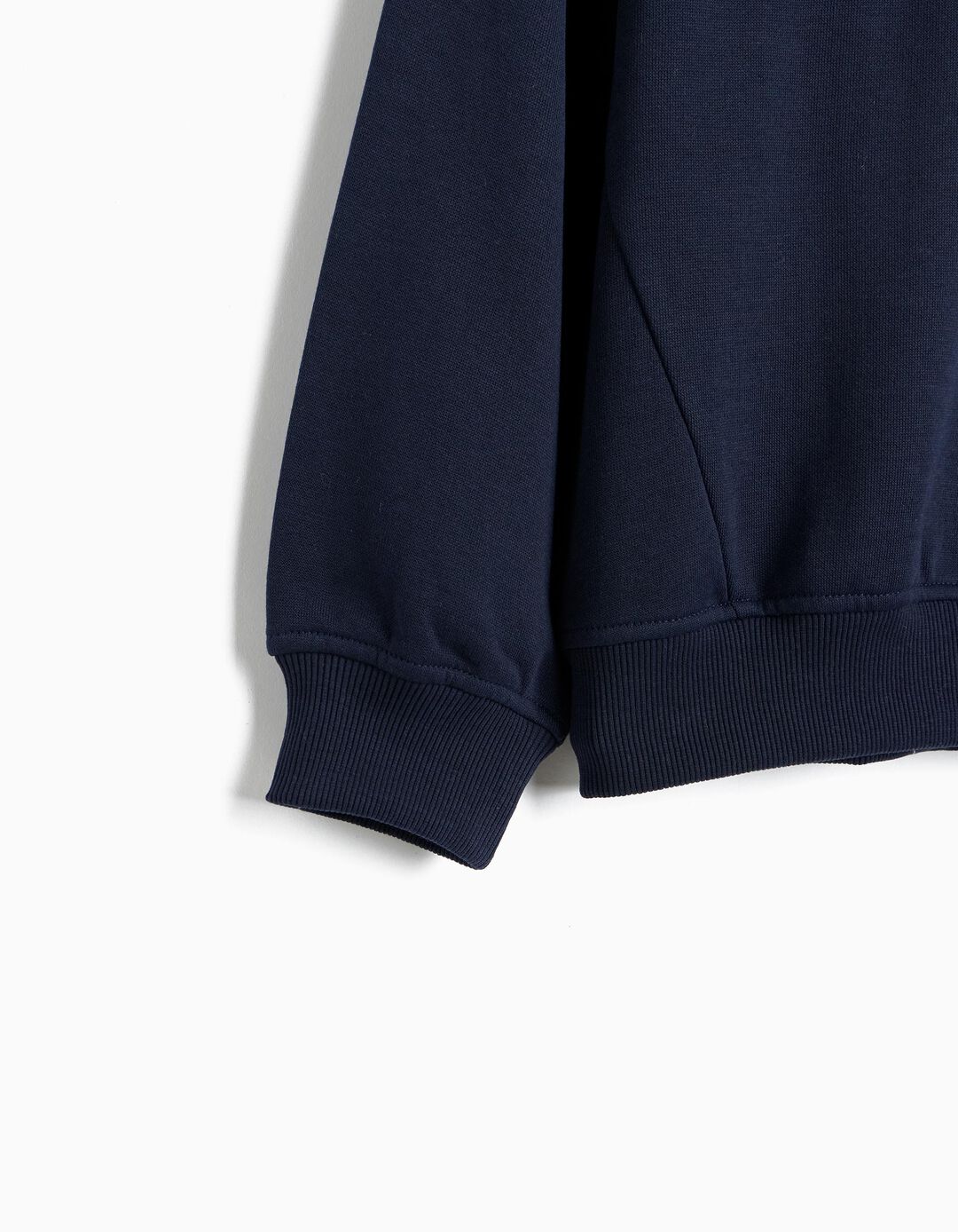 Sweatshirt Cardada, Menino, Azul Escuro