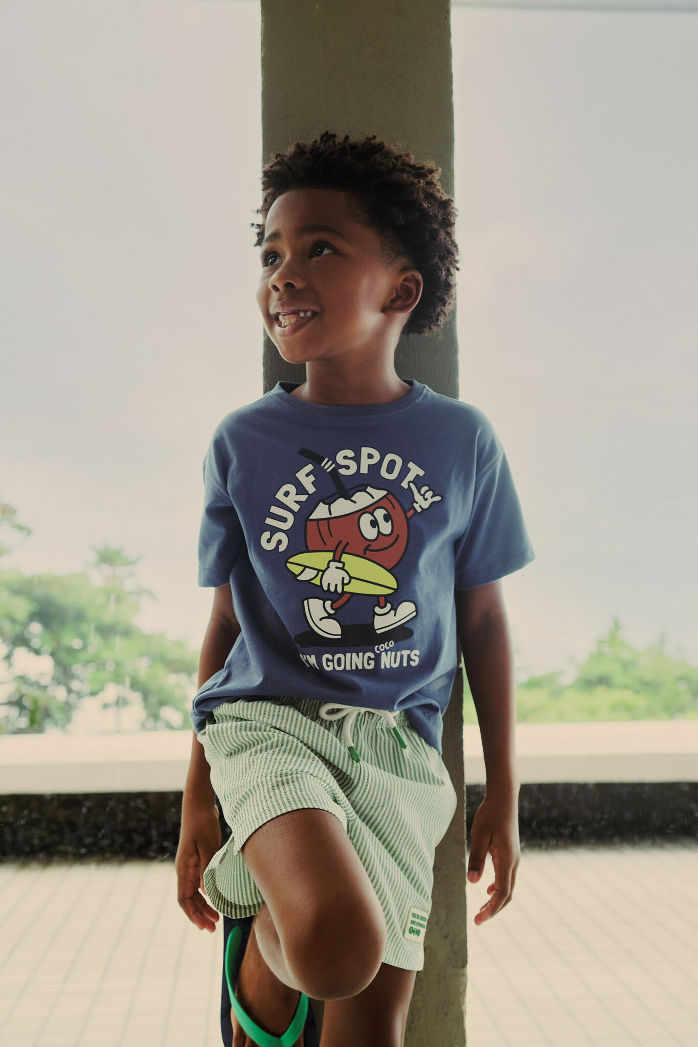 Comprar Online T-shirt Estampada, Menino, Azul