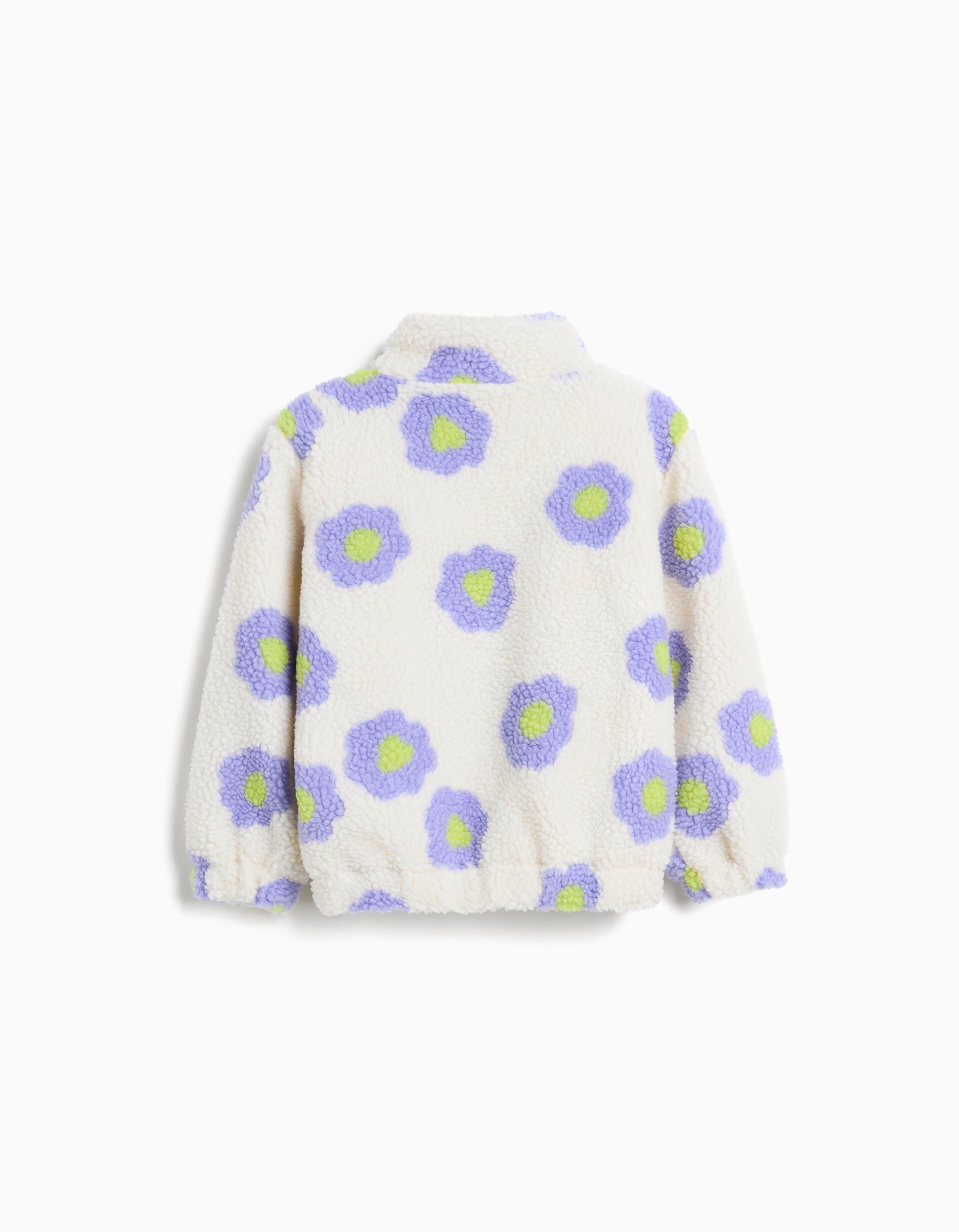 Comprar Online Casaco de Sherpa, Menina, Branco