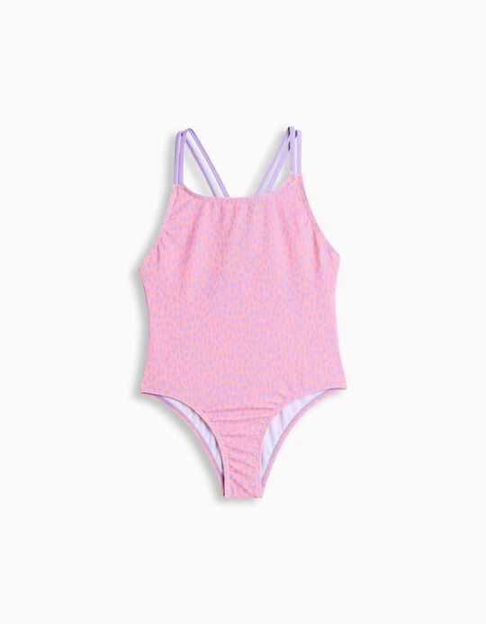 Comprar Online Fato de Banho, Menina, Laranja Claro