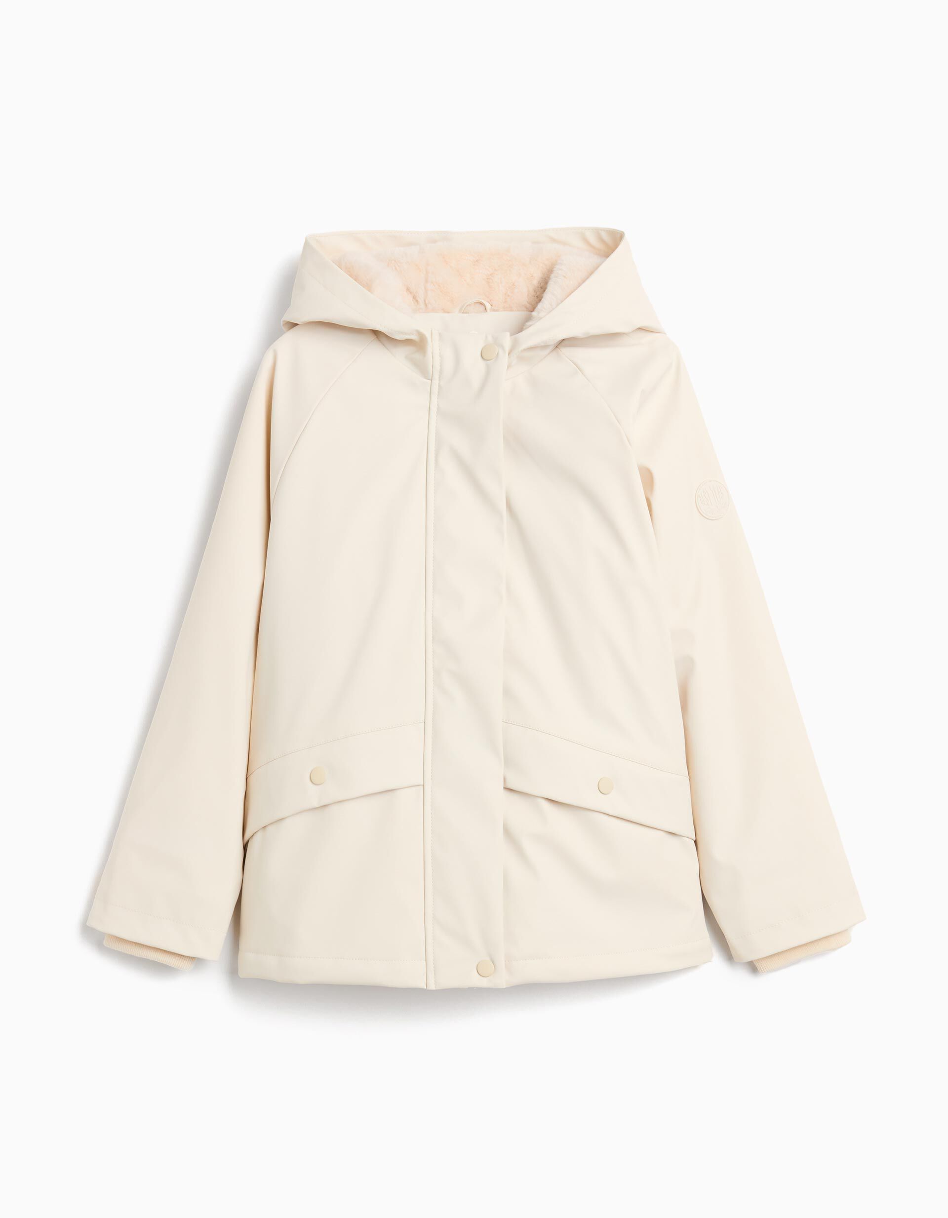 Comprar Online Parka, Menina, Bege Claro