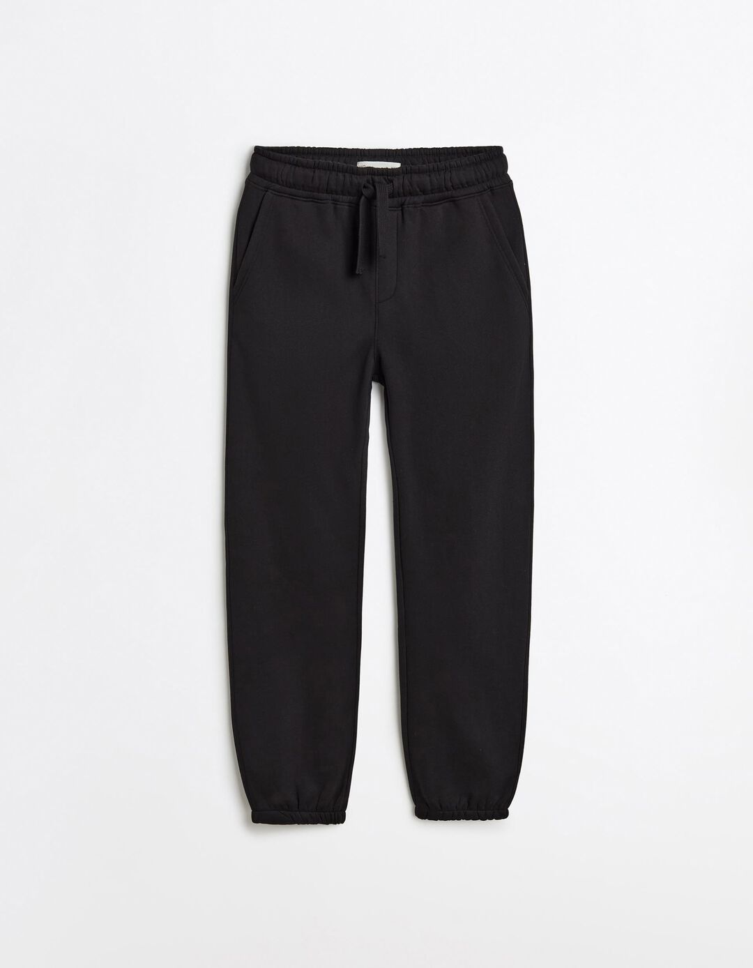 Cal&ccedil;as Jogging de Felpa, Homem, Preto