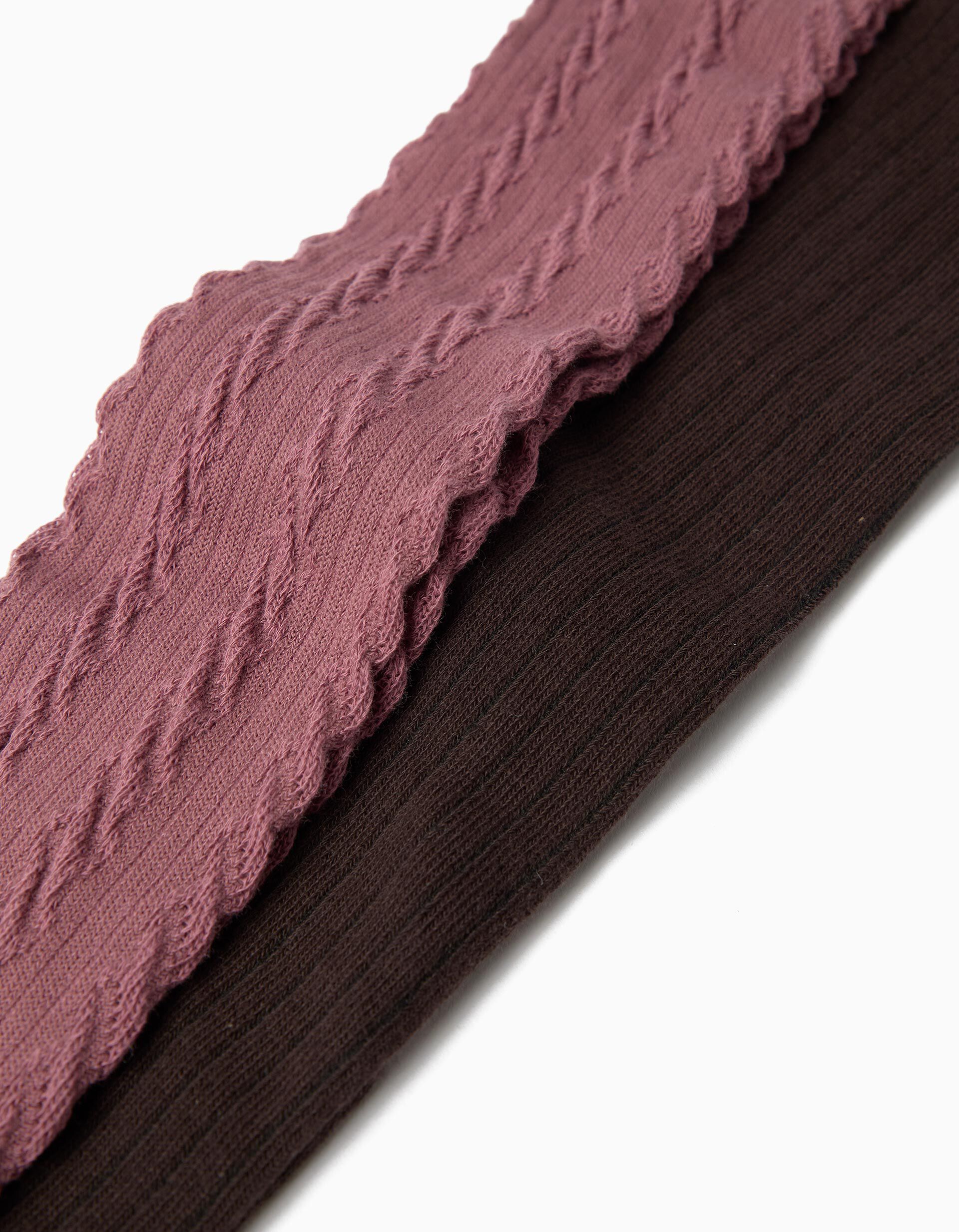 Comprar Online Pack 2 Pares De Collants, Menina, Multicor